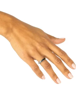 Buddha to Buddha Ben Mini Gemstone Onyx ring + Luxe Cadeau