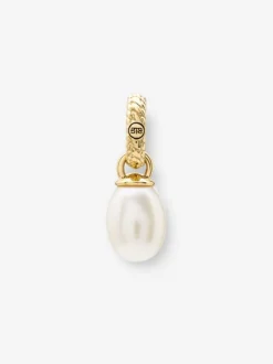 Buddha to Buddha Ben Pearl Gold Vermeil hanger 026GV one