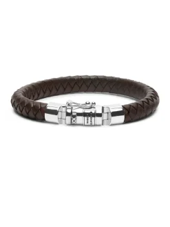 Buddha to Buddha Ben Small Leather Brown armband
