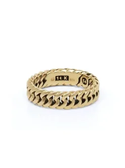 Buddha to Buddha Chain Gold ring G010 + Luxe Cadeau