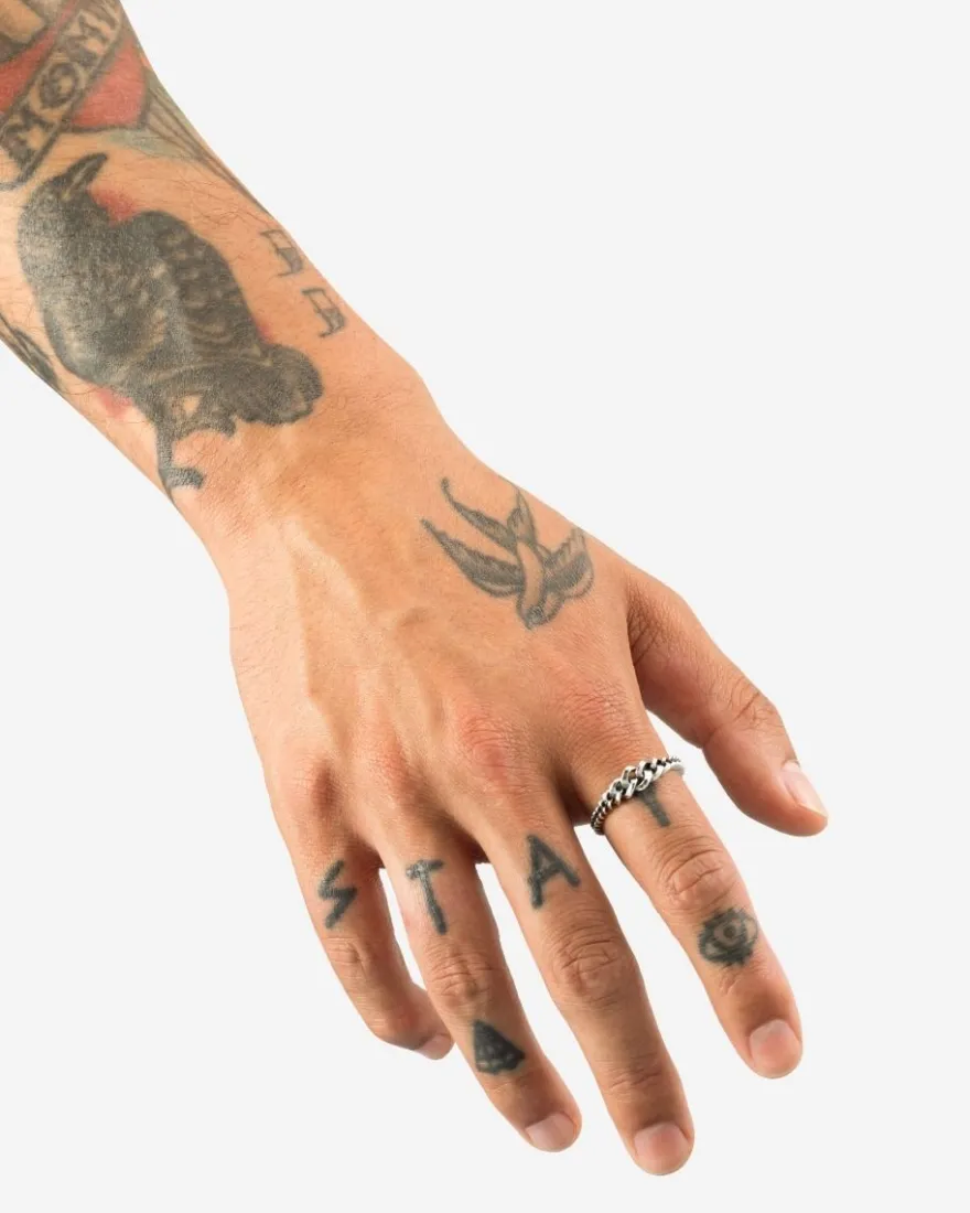 Buddha to Buddha Chain Gradient Ring + Luxe Cadeau