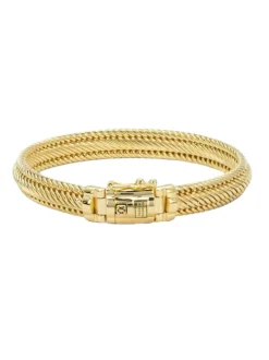 Buddha to Buddha Edwin Mini Gold-Plated Armband J263GV + Luxe Cadeau
