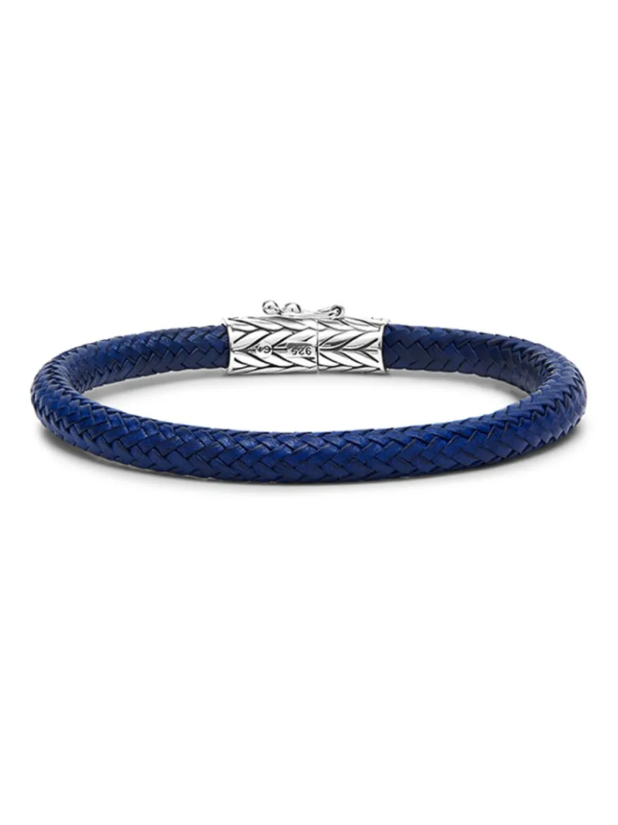 Buddha to Buddha Ellen Leather Navy armband 149BU