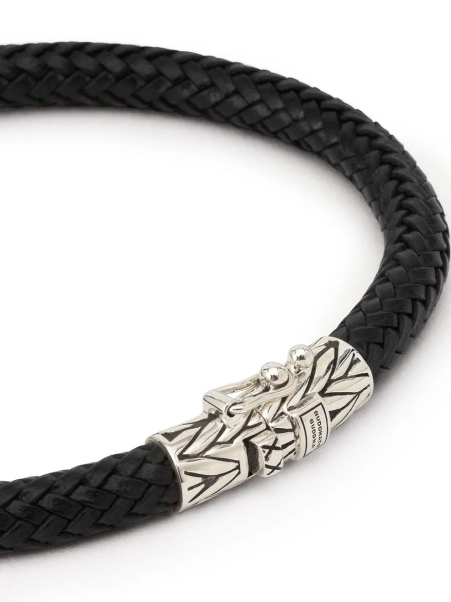 Buddha to Buddha Ellen leather black armband 149BL