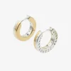 Buddha to Buddha Esther Dual Hoops 203GV one + Luxe Cadeau
