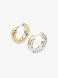 Buddha to Buddha Esther Dual Hoops 203GV one + Luxe Cadeau