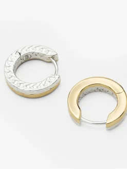 Buddha to Buddha Esther Dual Hoops 203GV one + Luxe Cadeau