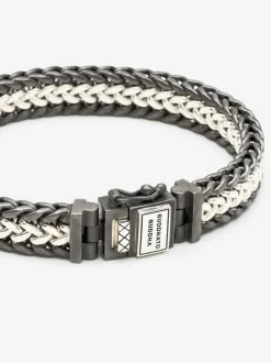Buddha to Buddha Julius Black Rothenium Duotone Armband 192BRS DU + Luxe Cadeau