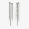 Buddha to Buddha Multi Chain Earring George Silver Single Piece 036 one + Luxe Cadeau