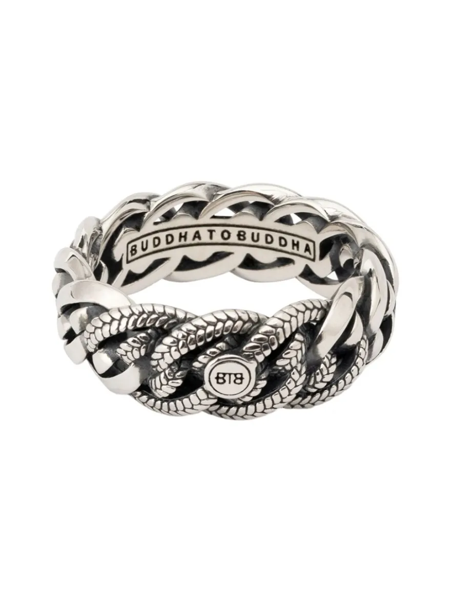 Buddha to Buddha Nathalie small texture ring 600