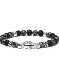 Buddha to Buddha Spirit Bead Mini Snowflake armband 189SN