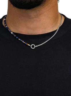 Buddha to Buddha Spirit Bead Stacking Sodaliet Tijgeroog collier 177TIS + Luxe Cadeau
