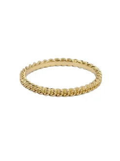 Buddha to Buddha Stacking Nathalie Gold ring + Luxe Cadeau
