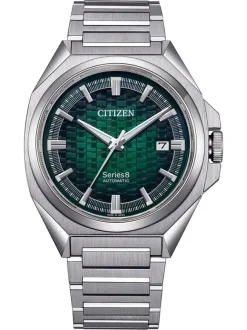 Citizen Automatic Series 8 GMT NB6050-51W + Luxe Cadeau