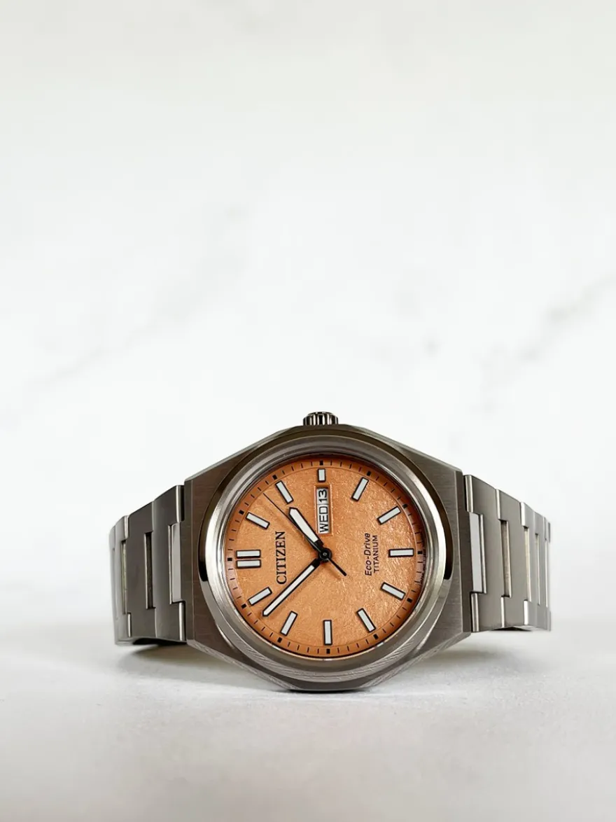 Citizen Eco-Drive Titanium AW0130-85ZE + Luxe Cadeau