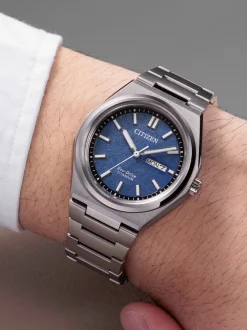 Citizen Eco-Drive Titanium AW0130-85LE + Luxe Cadeau