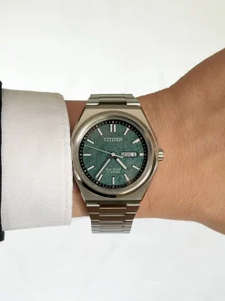 Citizen Eco-Drive Titanium AW0130-85XE + Luxe Cadeau