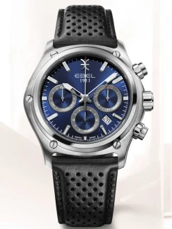 Ebel Chronograph 1911 serie 44mm 1216618 + Luxe Cadeau