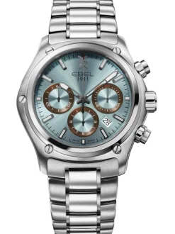 Ebel Chronograph 1911 serie 44mm 1216680 + Luxe Cadeau