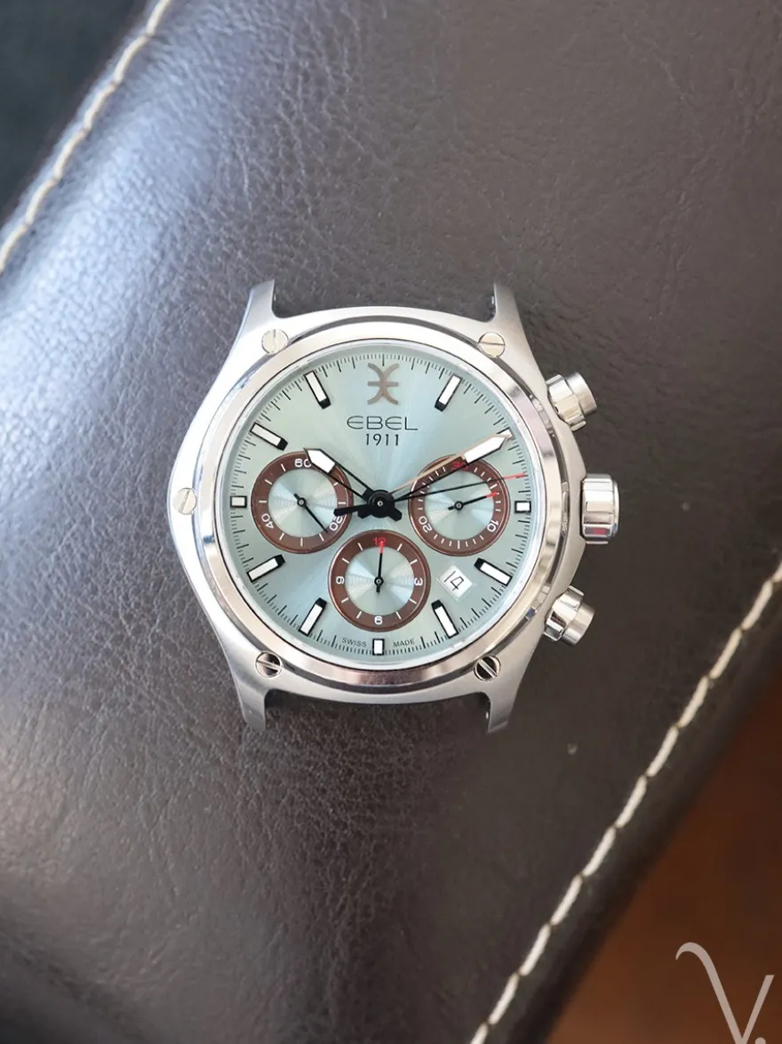 Ebel Chronograph 1911 serie 44mm 1216680 + Luxe Cadeau