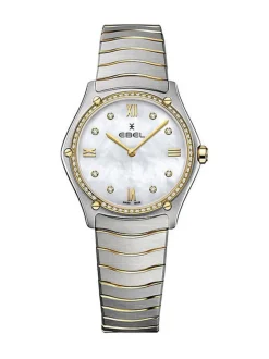 Ebel sport classic horloge 33mm 1216512 + Luxe Cadeau