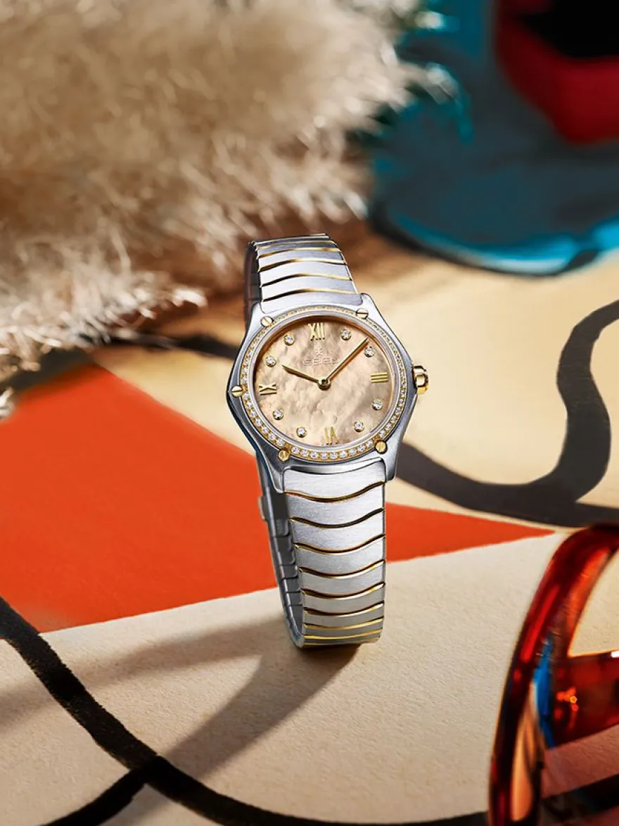 Ebel Sport Classic ladies 1216489A + Luxe Cadeau