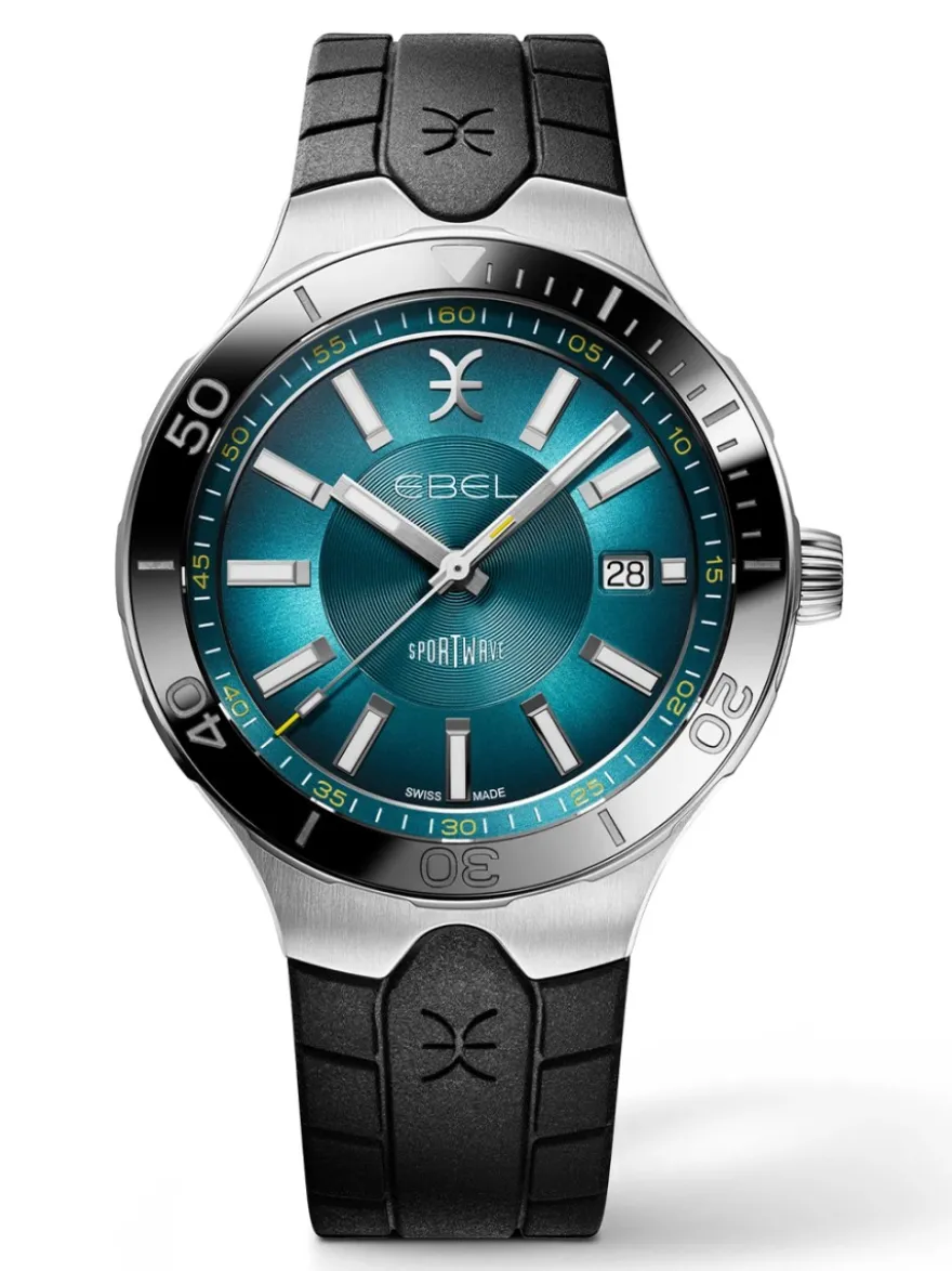 Ebel Sportwave 41mm 1216672 + Luxe Cadeau