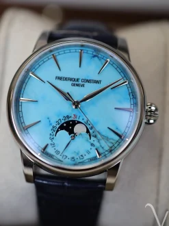 Frederique Constant Classic Moonphase Date Manufacture FC-716TU3H6 + Luxe Cadeau
