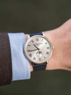 Frederique Constant Classics Quartz Moonphase FC-206RS3S6 + Luxe Cadeau