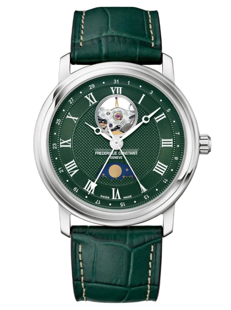 Frederique Constant Classics Heart Beat Moonphase FC-335MCGRW4P26 + Luxe Cadeau