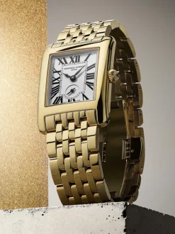Frederique Constant Classics Carree Small Seconds FC-235S2C5B + Luxe Cadeau