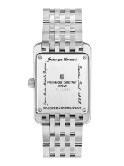 Frederique Constant Classics Carree Small Seconds FC-235GR2C6B + Luxe Cadeau