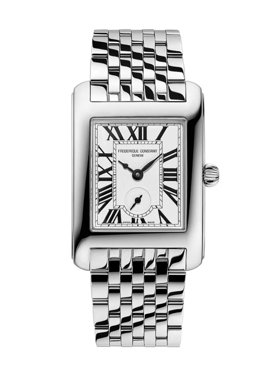 Frederique Constant Classics Carree Small Seconds FC-235S2C6B + Luxe Cadeau