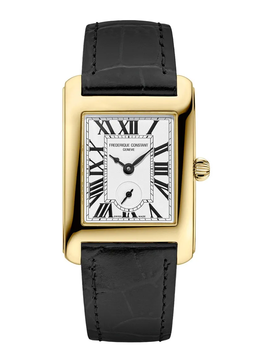 Frederique Constant Classics Carree Small Seconds FC-235S2C5 + Luxe Cadeau