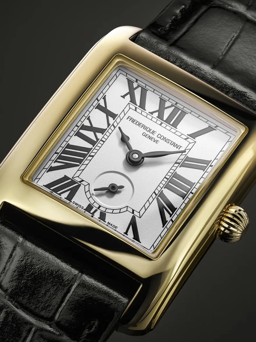 Frederique Constant Classics Carree Small Seconds FC-235S2C5 + Luxe Cadeau