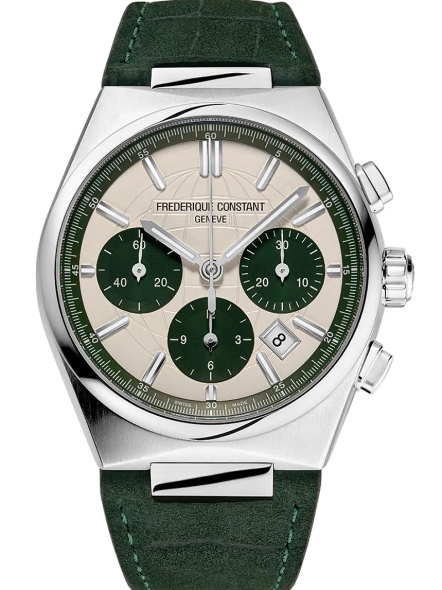 Frederique Constant Highlife Chronograph FC-391SGR4NH6 + Luxe Cadeau