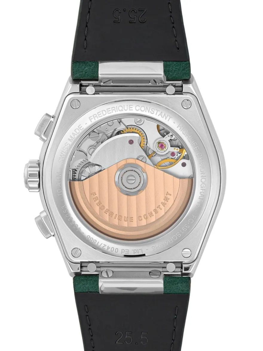 Frederique Constant Highlife Chronograph FC-391SGR4NH6 + Luxe Cadeau
