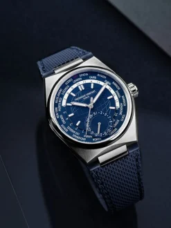Frederique Constant Manufacture Worldtimer FC-718N4NH6B + Luxe Cadeau