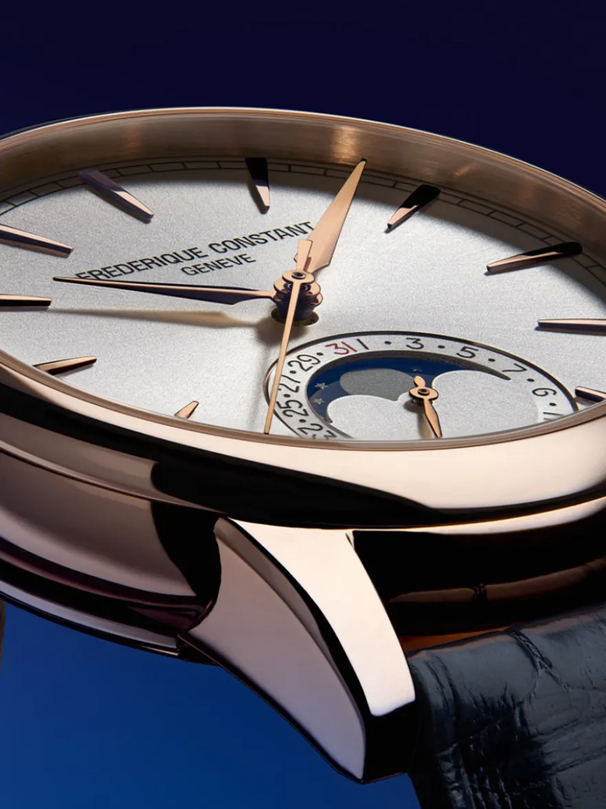 Frederique Constant Manufacture Classic Moonphase Date FC-716S3H9 + Luxe Cadeau