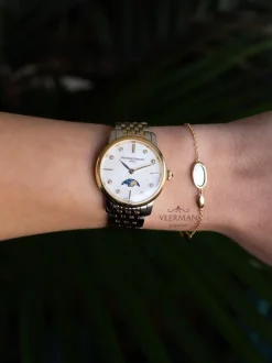 Frederique Constant Slimline Moonphase FC-206MPWD1S3B + Luxe Cadeau