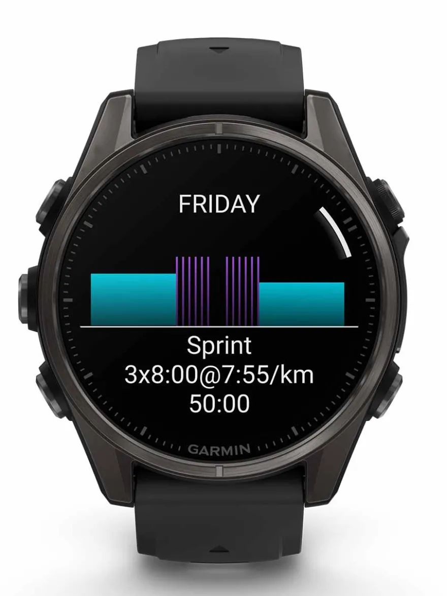 Garmin Fenix 8 Sapphire 43mm Amoled 010-02903-21 + Luxe Cadeau
