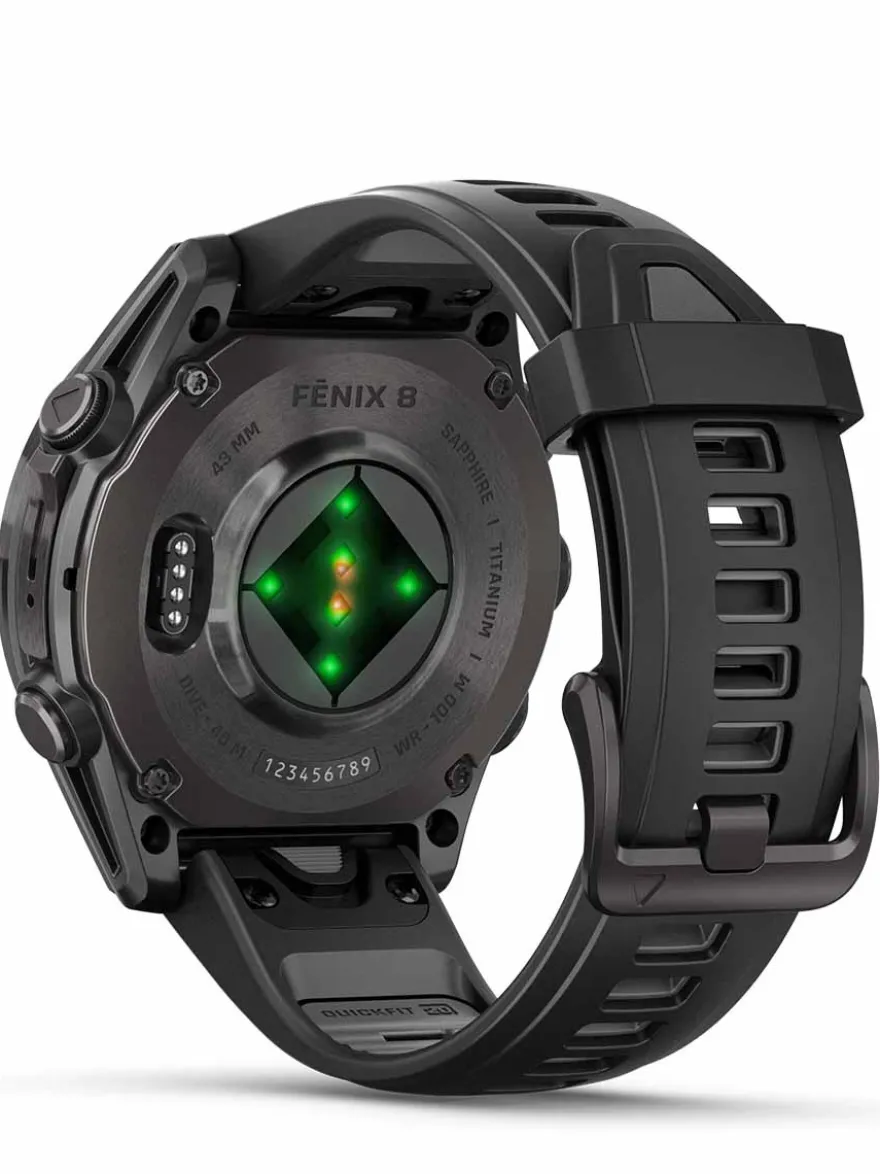 Garmin Fenix 8 Sapphire 43mm Amoled 010-02903-21 + Luxe Cadeau