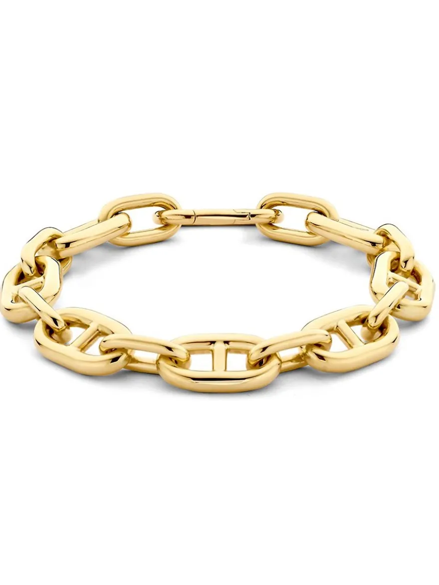 Geelgouden armband gucci schakel + Luxe Cadeau