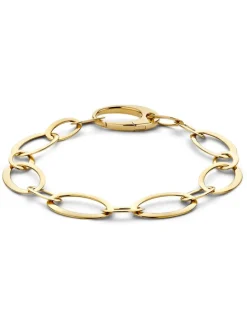 Geelgouden armband met ovale schakels + Luxe Cadeau