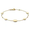 Geelgouden armband met sierlijke elementen + Luxe Cadeau