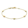 Geelgouden armband met speelse elementen + Luxe Cadeau