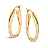 Geelgouden oorringen 22mm + Luxe Cadeau