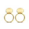 Geelgouden oorstekers + Luxe Cadeau