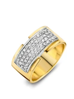 Geelgouden pavéring | 100 jaar juwelier