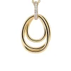 Geelgouden Serenata hanger met briljant P614WG + Luxe Cadeau